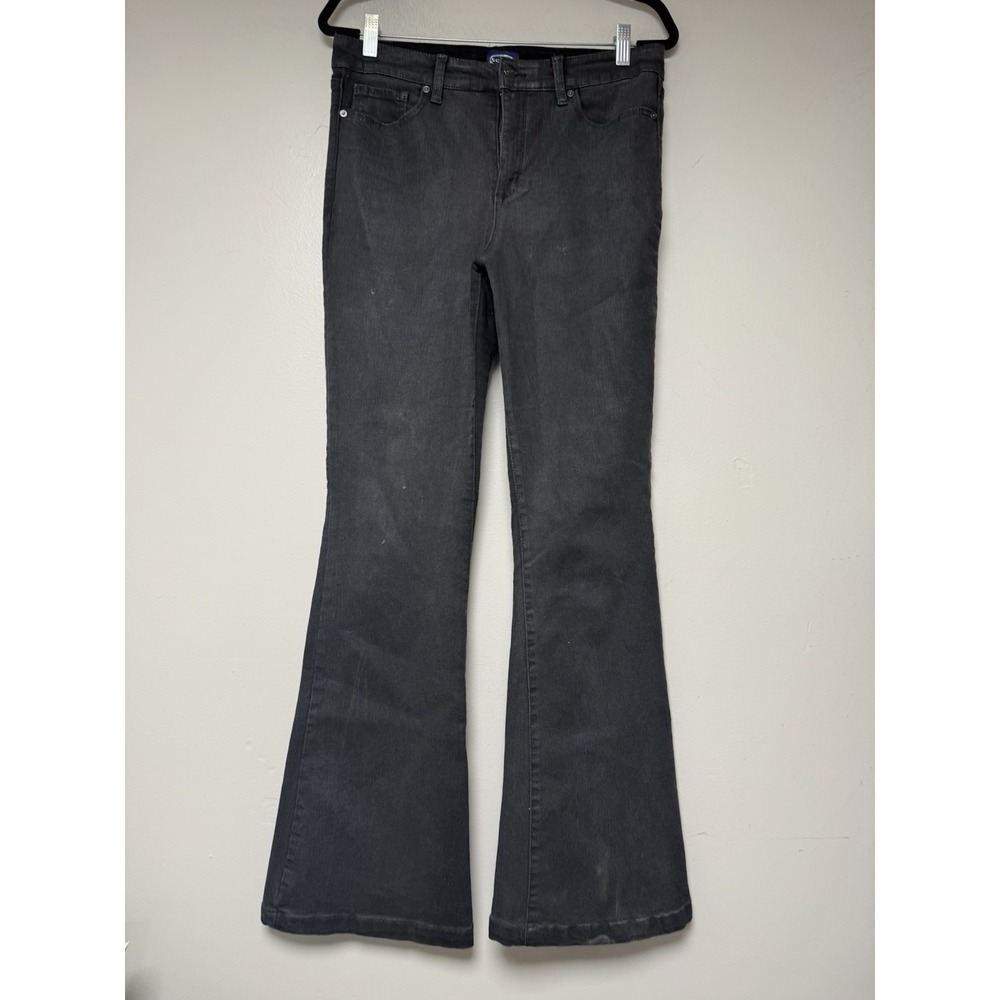 SCOOP High Rise Flare Jeans Charcoal Gray‎ Women's Size 10